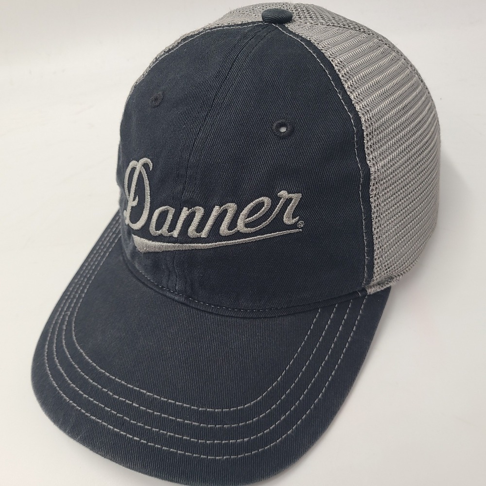 Danner Hat Snapback Trucker Mesh Richardson Black Gray Boots Script Workwear Men